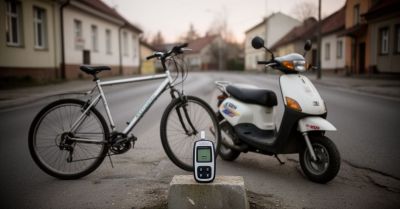 Motorowerzysta i rowerzysta jechali po alkoholu